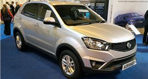 CV Show 2016: SsangYong launches new 2.2-litre diesel for Korando LCV