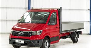 MAN TGE now available with dropside, tipper and Luton bodies 