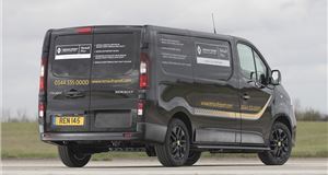 Renault vans now supplied with sign writing