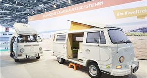 Volkswagen builds T2 camper vans out of 400,000 Lego bricks