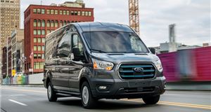 Ford unveils electric E-Transit van with 217-mile range