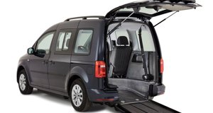 Wheelchair conversion firm adds petrol-powered Volkswagen Caddy to its range