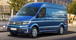 Volkswagen previews all-electric Crafter