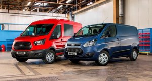 Best-selling vans in the UK 2017