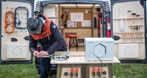 Power to the people – Meet the mobile workshop driven by recycled EV batteries