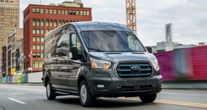 Ford unveils electric E-Transit van with 217-mile range